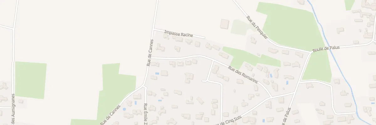 Plan du 6A Rue des Romarins à Saint-Victor-la-Coste
