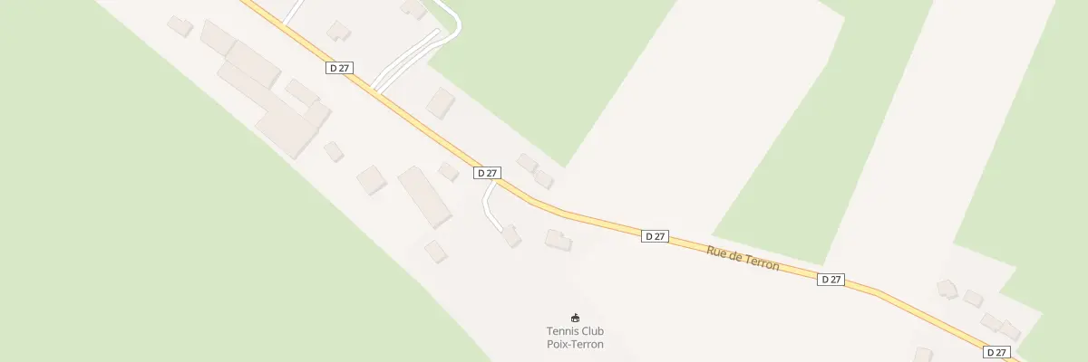 Plan du 41 Rue de Terron à Poix-Terron