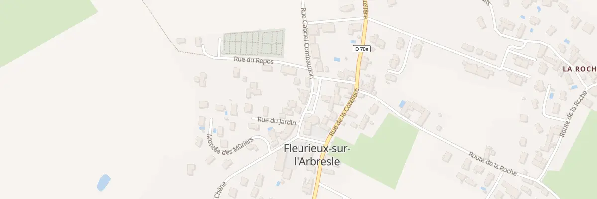 Plan du 87 Pl Benoit Dubost à Fleurieux-sur-l’Arbresle