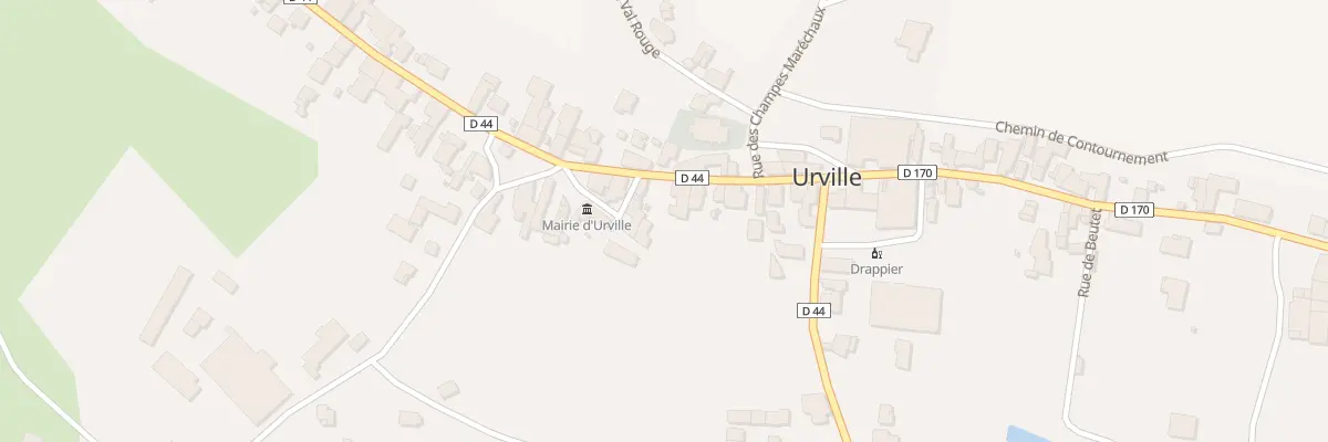 Plan du 1 Rue de l’Abreuvoir à Urville