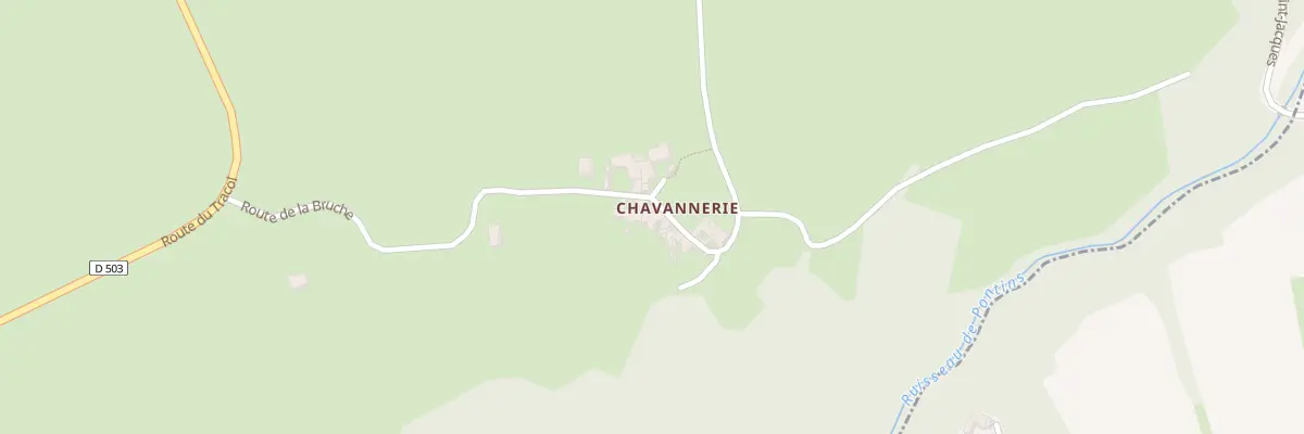 Plan du 5074 Chavanerie à Saint-Appolinard