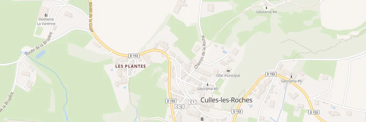 Plan du 5013 Che du Calvaire à Culles-les-Roches