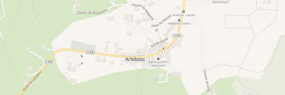 Plan du 120 Rue de l’Ecole à Arlebosc