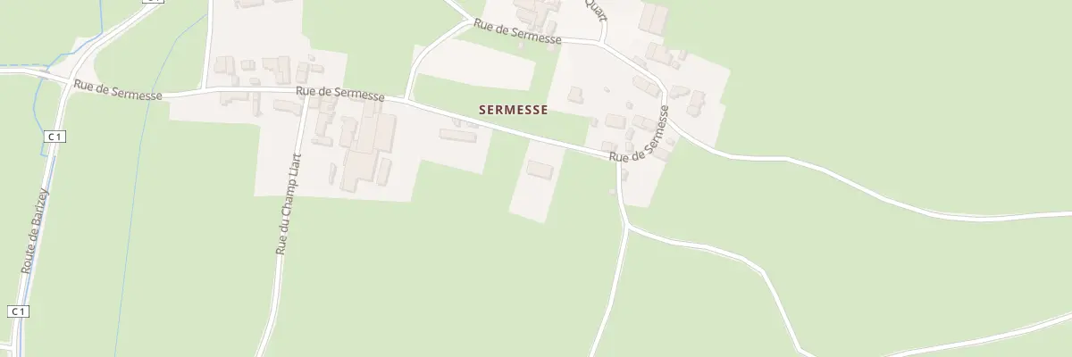 Plan du 12 Rue de Sermesse à Sainte-Hélène
