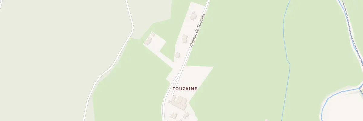 Plan du 8 Che de Touzaine à Jalogny