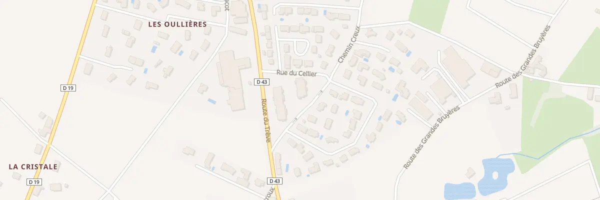 Plan du 80A Rue du Cellier à Saint-Étienne-des-Oullières