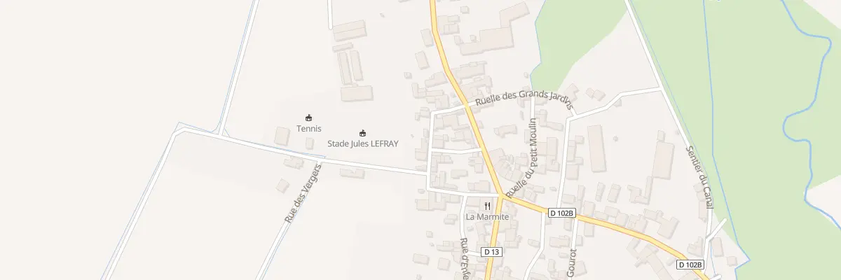 Plan du 3 Rue du Puits à Belan-sur-Ource
