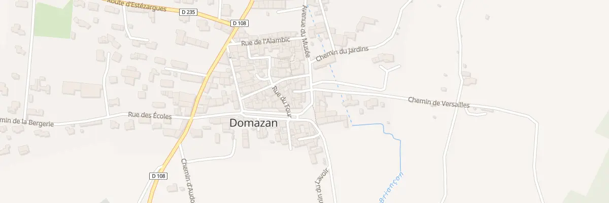 Plan du 5082A Av du Pont à Domazan