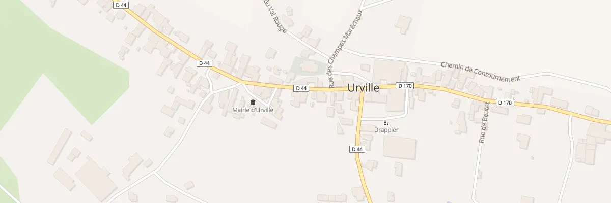 Plan du 4 Rue des Vignes à Urville