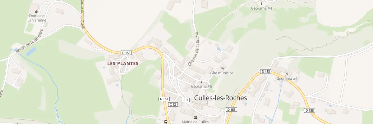 Plan du 5 Che de la Roche à Culles-les-Roches