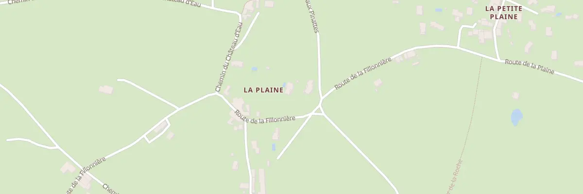 Plan du 394 Rte de la Fillonnière à Mornant