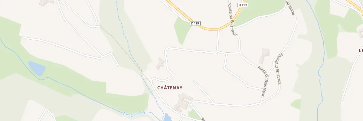 Plan du 5137A Chatenay à Chiroubles