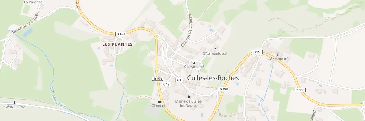 Plan du 5021 Rue de l’Église à Culles-les-Roches