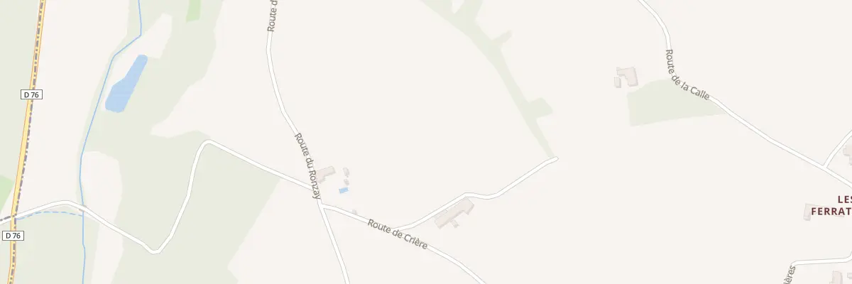 Plan du 1300 Rte du Ronzay à Charnay