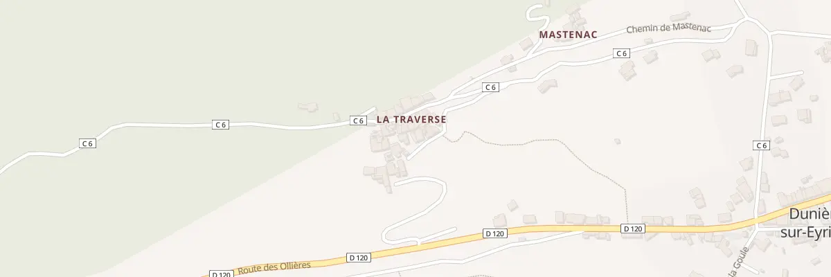 Plan du 38 Rue de la Fontaine à Dunière-sur-Eyrieux