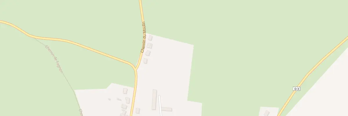 Plan du 4 Che du Moulin à Warnécourt
