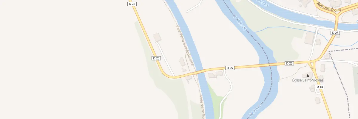 Plan du 7 Rue de la Gare à Rilly-sur-Aisne