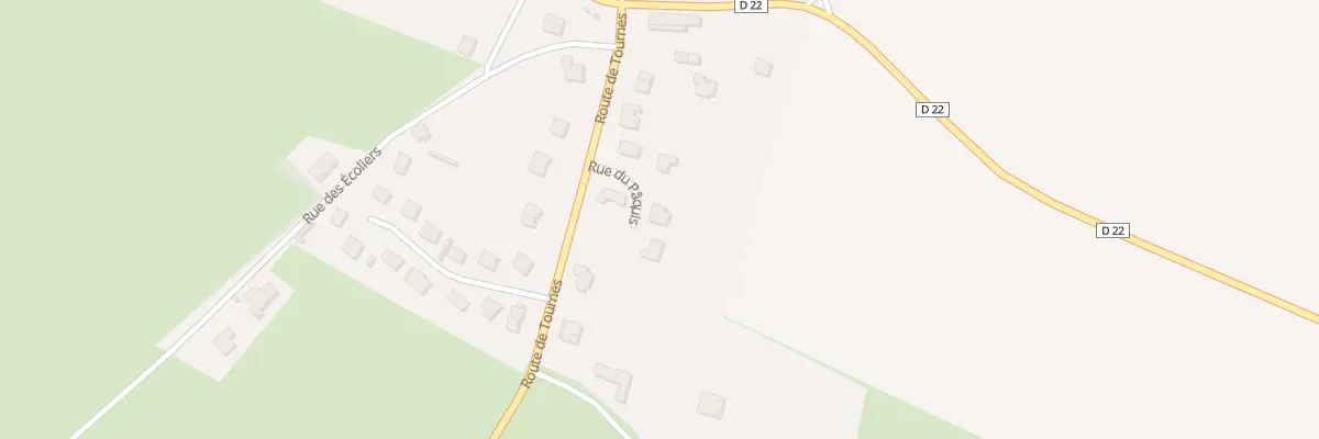 Plan du 5 Rue du Paquis à Arreux