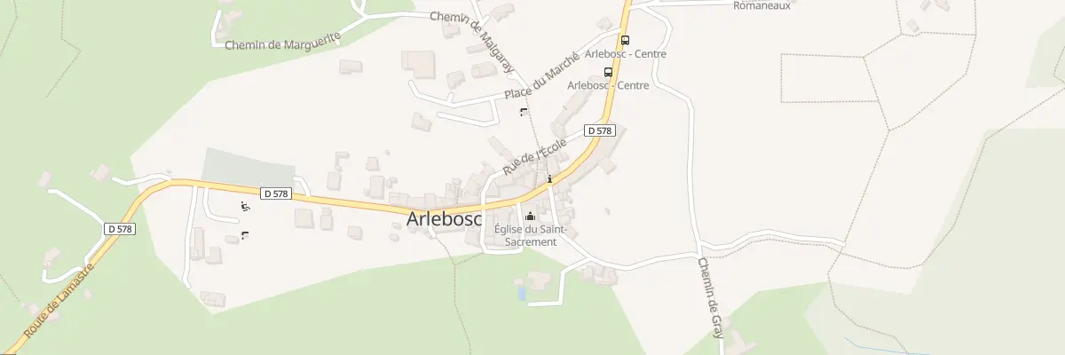 Plan du 170 Rte de Lamastre à Arlebosc
