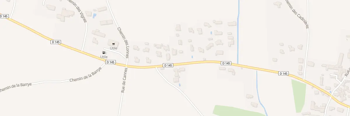 Plan du 42 Rte des Vignerons à Saint-Victor-la-Coste