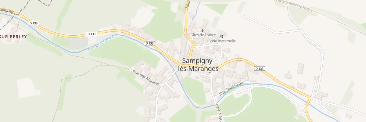 Plan du 2 Rue de la Comme à Sampigny-lès-Maranges