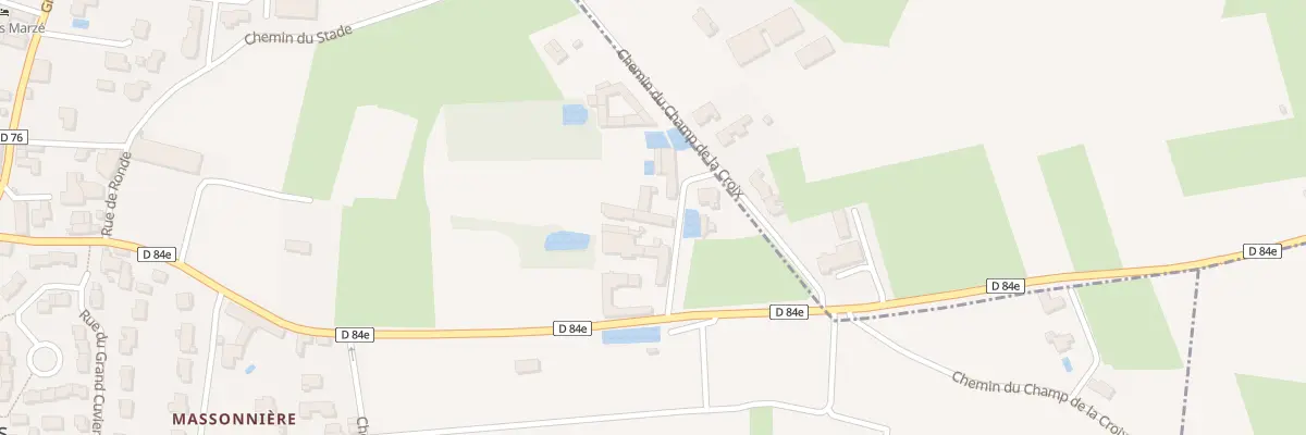 Plan du 68 Rue du Château de Montauzan à Lacenas