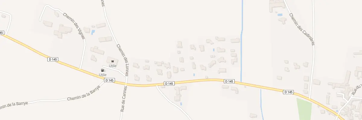 Plan du 5178 Rte des Vignerons à Saint-Victor-la-Coste