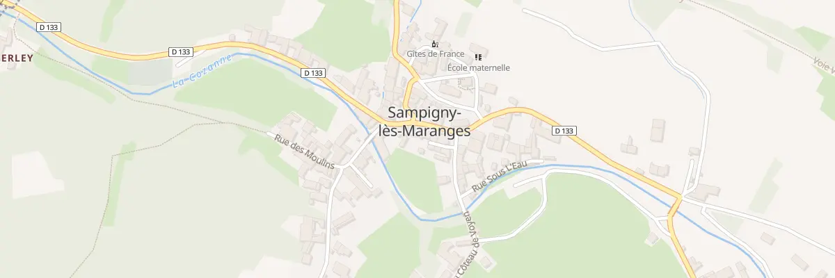 Plan du 8 Gr Grande Rue à Sampigny-lès-Maranges