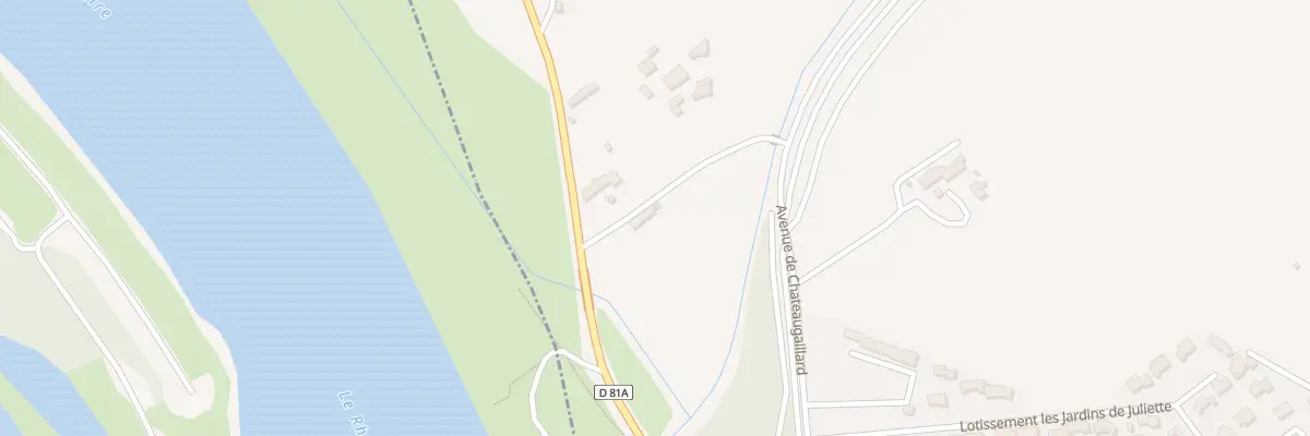 Plan du 9021 Rte de Vallabregues à Tarascon