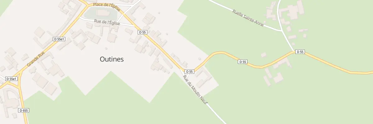 Plan du 14 Rue de Beaufort à Outines