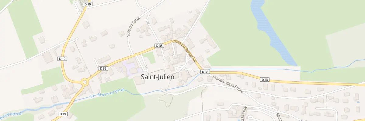 Plan du 38 Pl Claude Bernard à Saint-Julien
