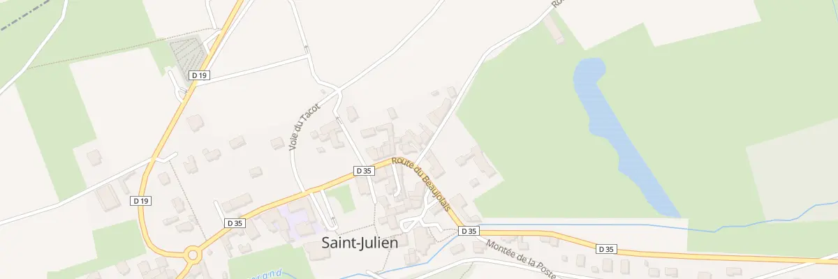 Plan du 13 Rte de la Cime des Pres à Saint-Julien