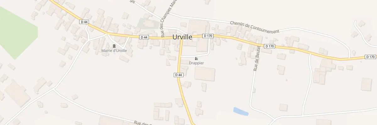 Plan du 88 Le Village à Urville