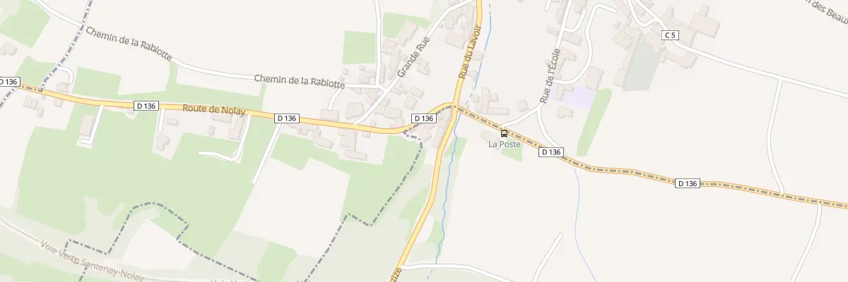 Plan du 5083 Rte de Nolay à Sampigny-lès-Maranges