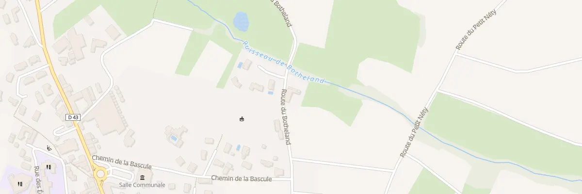 Plan du 300 Rte du Botheland à Saint-Étienne-des-Oullières
