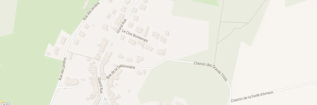Plan du 5 Le Clos Bontemps à Arreux