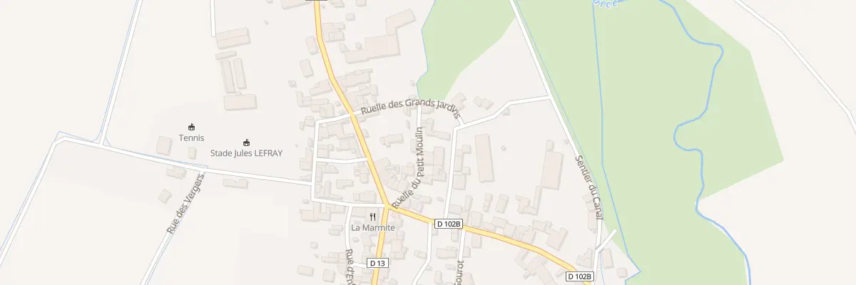 Plan du 4 Rle du Petit Moulin à Belan-sur-Ource