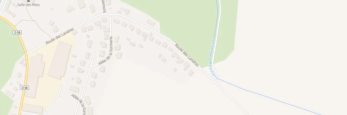 Plan du 30 Rte des Landres à Saint-Remy-en-Bouzemont-Saint-Genest-et-Isson