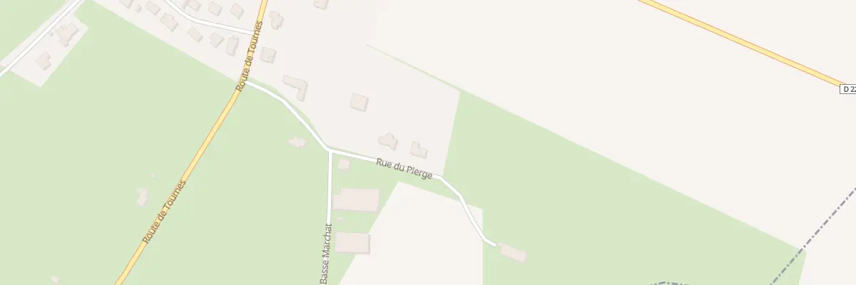 Plan du 7 Rue du Pierge à Arreux