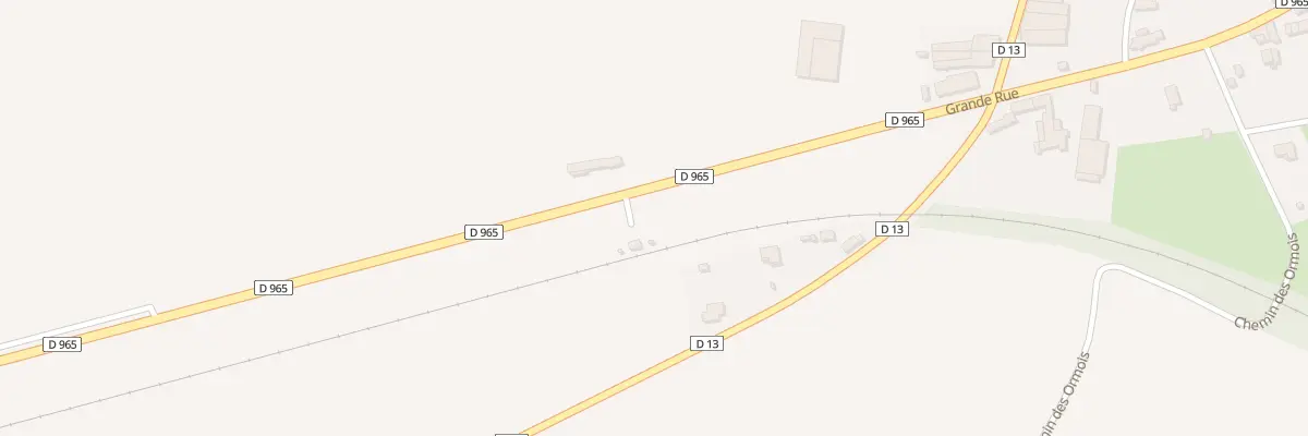 Plan du 1 Rue Grande Rue à Brion-sur-Ource