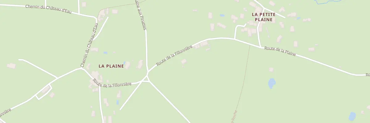 Plan du 223 Rte de la Fillonnière à Mornant