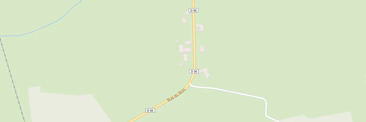 Plan du 8 Rue du Bois à Bailly-le-Franc