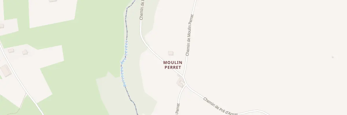 Plan du 9003 Moulin Perret à Mornant