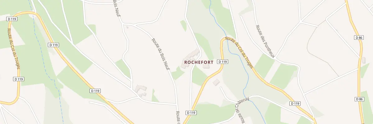 Plan du 79 Imp de Rochefort à Chiroubles