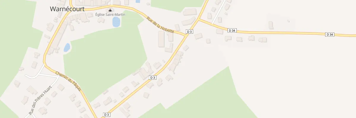 Plan du 5 Rte de Launois à Warnécourt