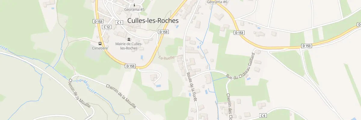 Plan du 5061 Rte de la Forêt à Culles-les-Roches