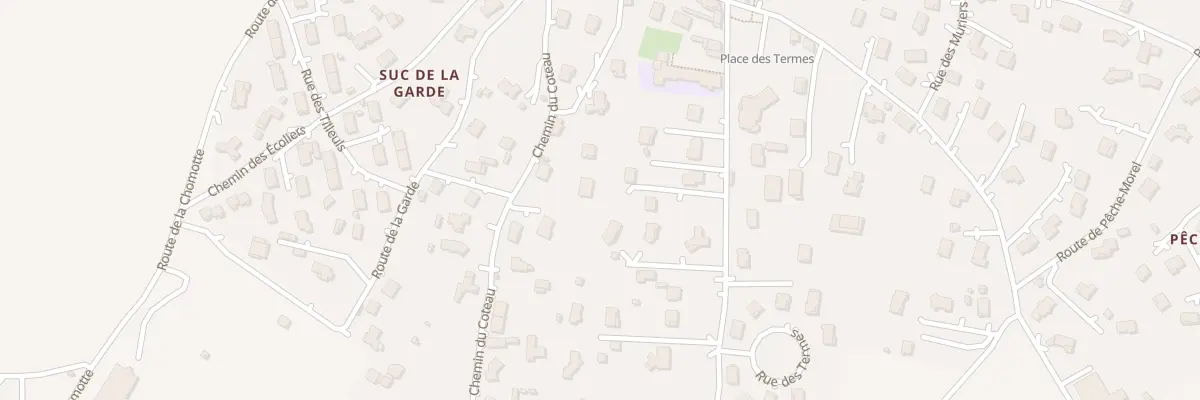 Plan du 135 Rue des Termes à Roiffieux