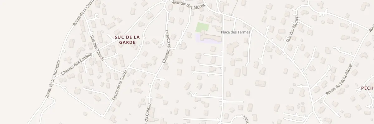 Plan du 134 Rue des Termes à Roiffieux