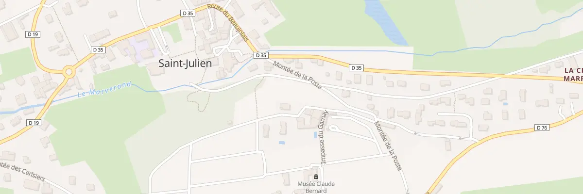 Plan du 319 Rue du Petit Chatenay à Saint-Julien