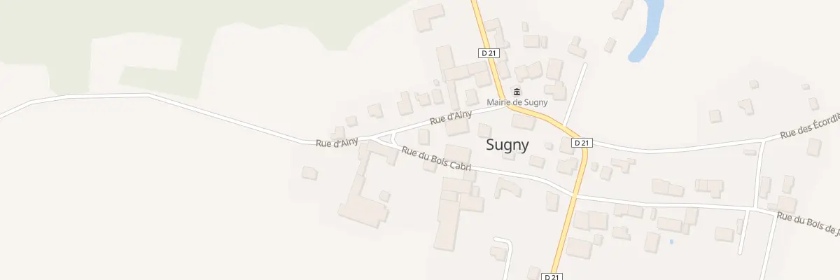 Plan du 3 Rue d’Ainy à Sugny